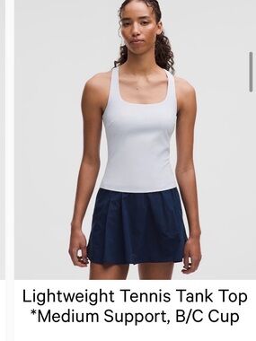 Lululemon Tennis Tank Top B/C